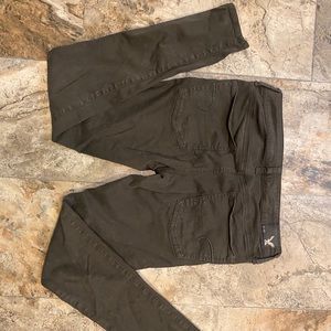 American Eagle Olive Green Jeggings